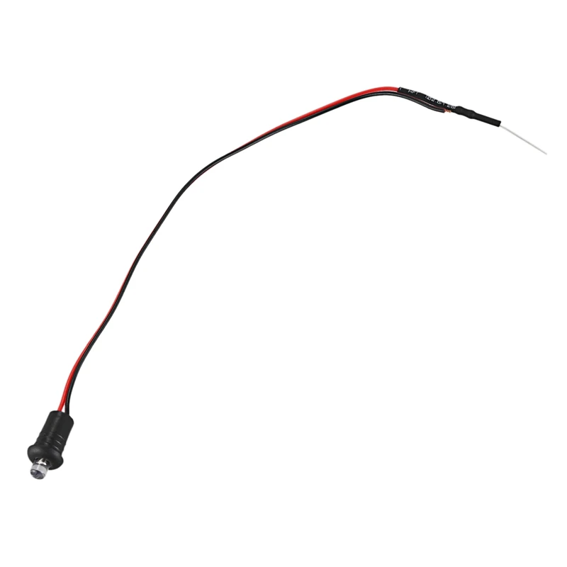 Luz Led intermitente para salpicadero de coche, alarma falsa, 12V