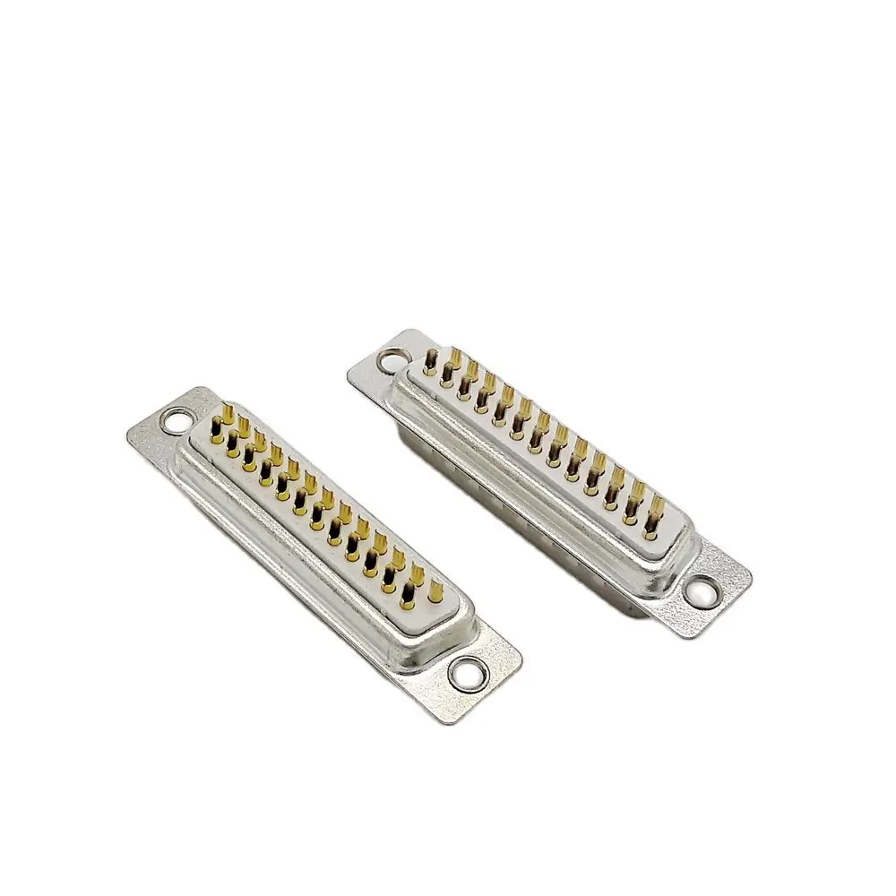 D-SUB Lpt Centronics DB25 Connector 25Pin Mannelijke Vrouwelijke Solder Type Lassen Connector Diy Gold Plating 10 Stks/partij
