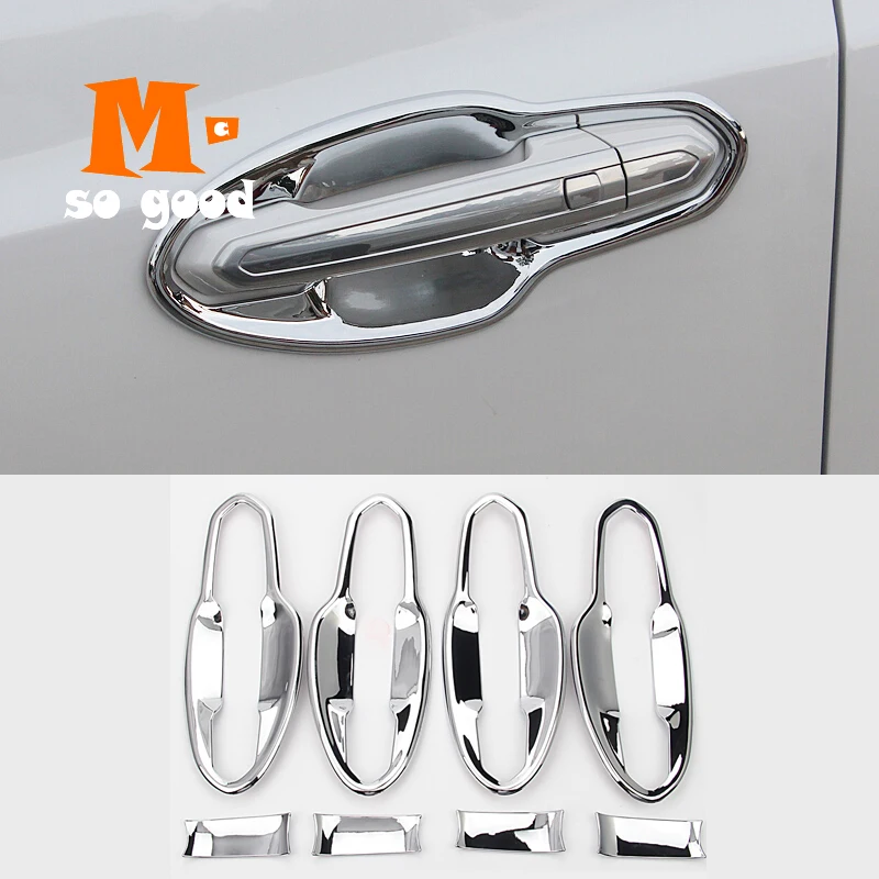 Trim Accessories Car Moulding Sticker Shell ABS Chrome for Cadillac XT5 2016 17 18 19 2020 Car Door Protector Handle Bowl Covers