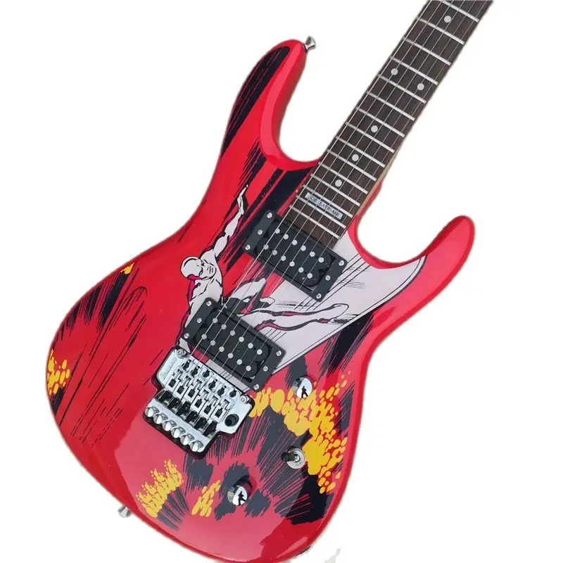 

Chinese Custom Double Guitar,Professional Level Playing, You Can Customize the Color You Like