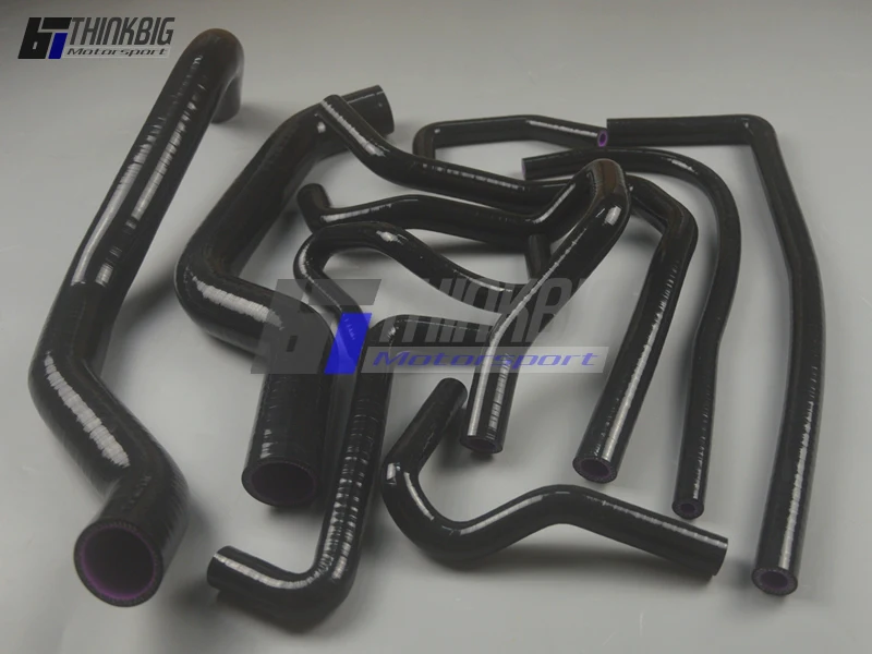 Silicone Radiator Hose Kit For 1990-2000 Mitsubishi 3000GT Z16A / Dodge Stealth 6G72 V6 (10pcs)