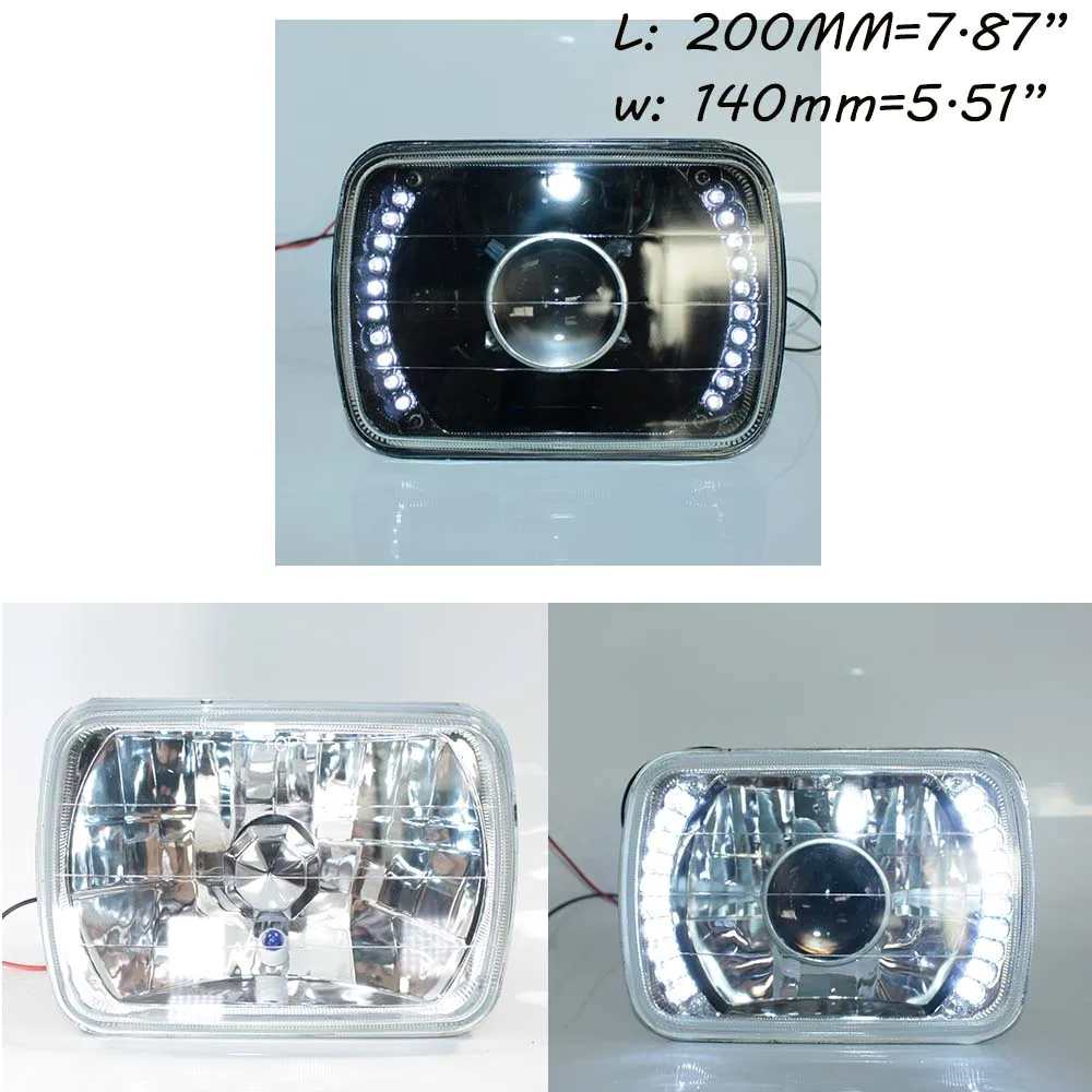 Luce di guida per auto impermeabile da 7 \