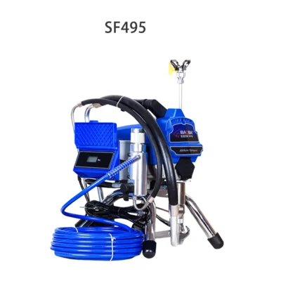 

220V50HZ plunger type electric high pressure airless spraying machine,paint/coating/latex spraying,495&595painting tool