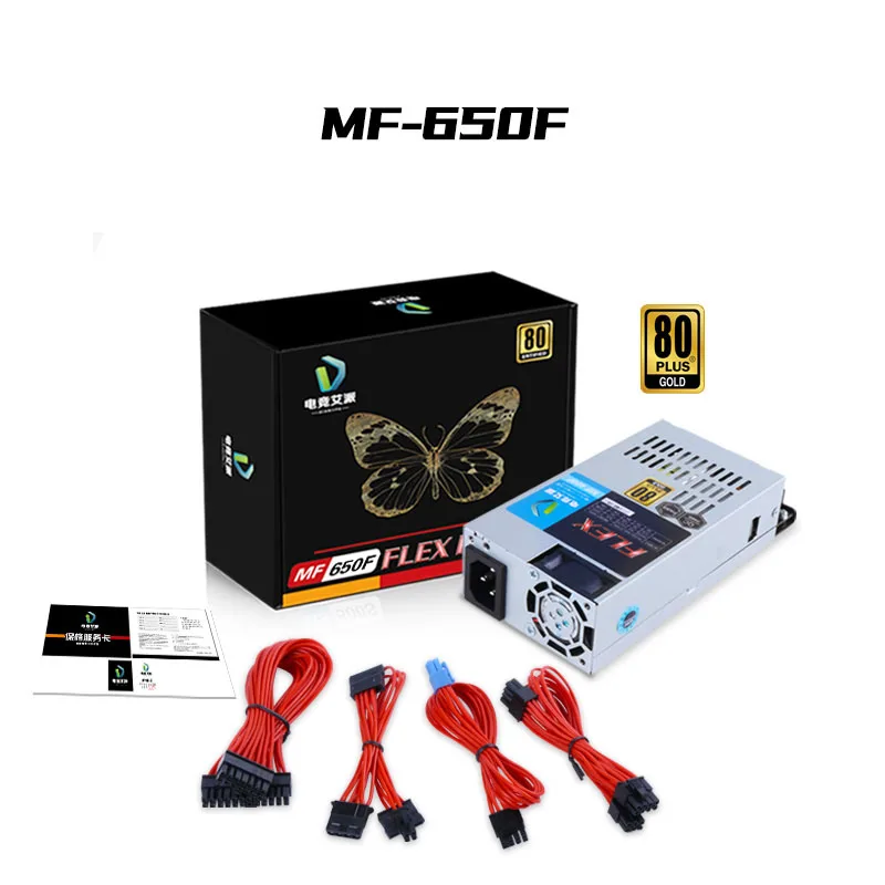 Imagem -04 - Fonte de Alimentação para pc Psu 550w Flex Pequena 1u Módulo Completo 80plus Dourado para K39 a4 s3 g5 Itx Mini Capa