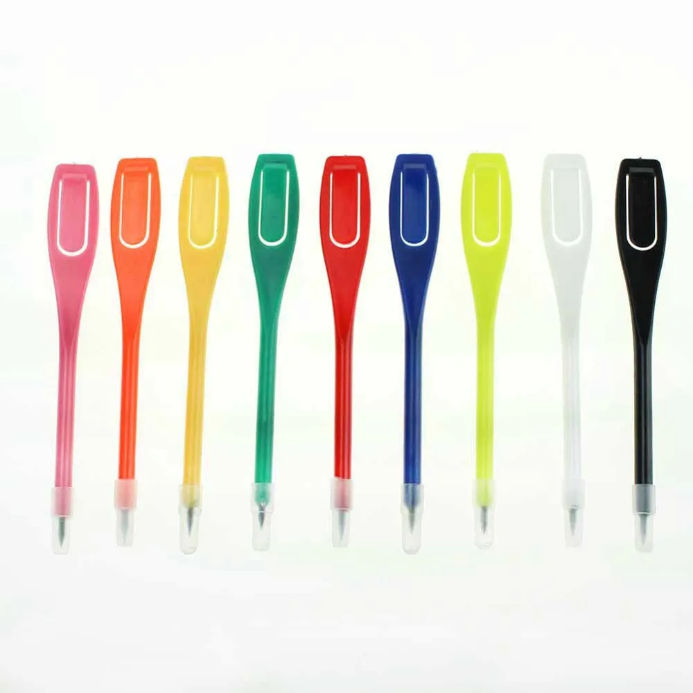 CRESTGOLF 20pcs/Packs Assorted Color Plastic Golf Clip Score Pencils Mutil Colors