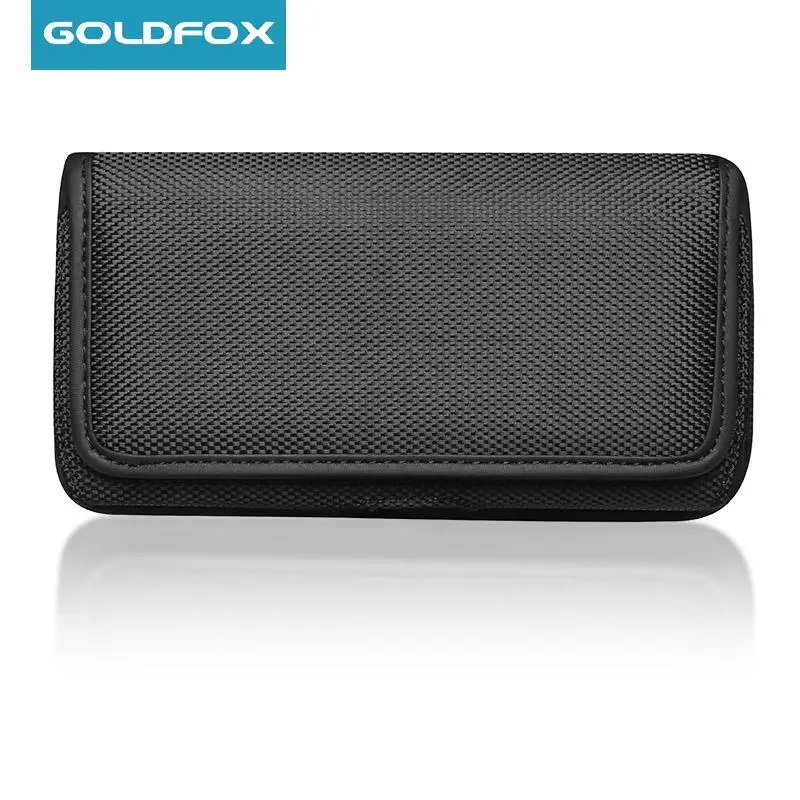 Mobile Phone Waist Bag 3.5-6.3 inch for iPhone Samsung Xiaomi Phone Pouch Case Belt Clip Holster Oxford Cloth Bag Flip Cover