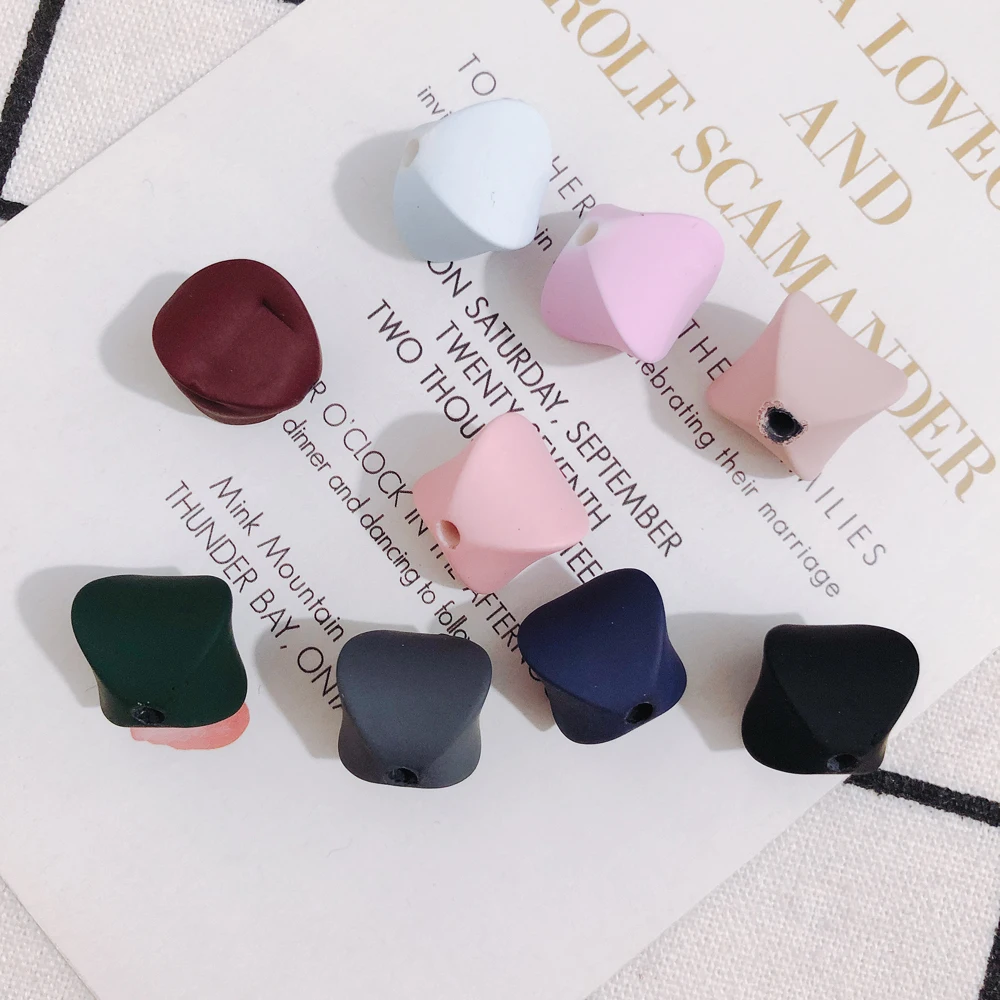 Resin beads for jewelry making pendant diy material earrings jewelry findings line eardrop accessories handmade