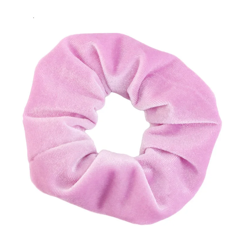 Koreanische Samt Haar gummis Haar gummis Zubehör elastische Haar bänder Haare – Detail 19