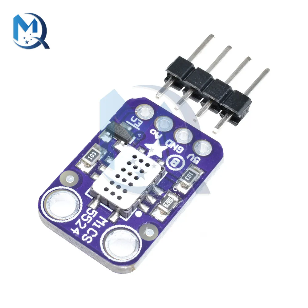 DC 5V MICS-5524 Air Quality Gas Sensor Module Carbon Monoxide Hydrogen Methane Monitoring Gas Sensor Detection Board