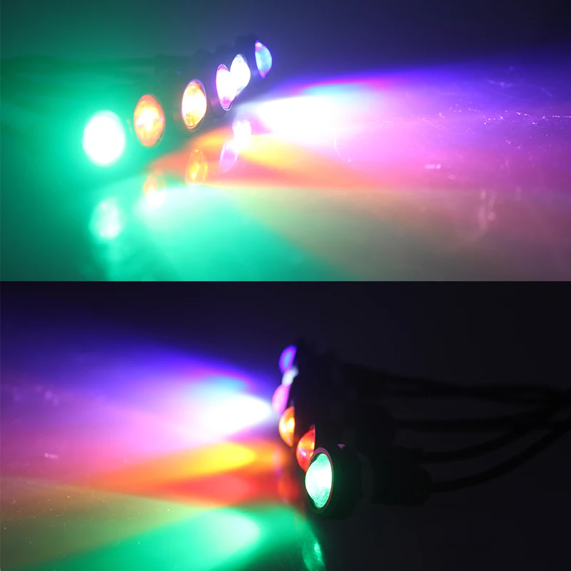 2pcs Motorcycle Signal light Turn signal Daytime running lamp Fog lamp 18mm Eagle eye lamp Angel Eye Signal light accessories