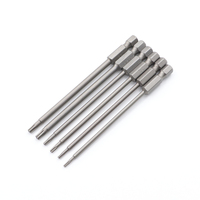 1pcs 100mm Magnetic Torx screwdriver bit T6-T40 Electric screwdriver bit T6, T7, T8, T9, T10, T15, T20, T25, T30, T40