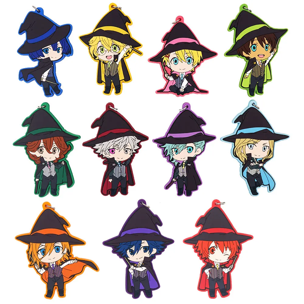 Uta no Prince Sama Anime Kurusu Syo Masato Ittoki Otoya Aijima Cecil Tokiya Natsuki Witcher Halloween llavero de goma