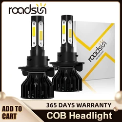 H7 Led Canbus luces para auto H4 LEDS HB3 HB4 H11 H13 9005 9004 9007 Street Headlight 5000K 6000K 8000K FogLight Car Accessories