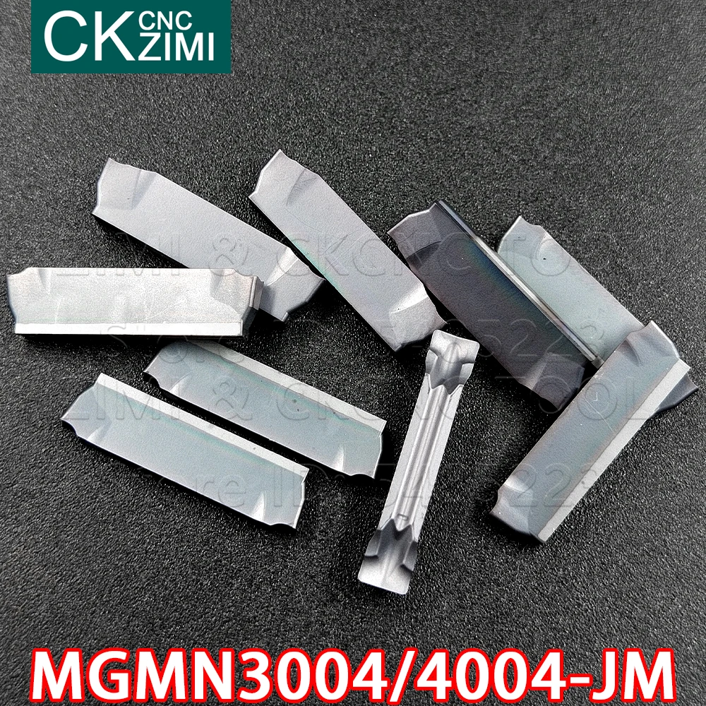Inserts en carbure, outils de coupe, rainurage, tour à métal CNC, outils MGMN pour l'acier, MGMN3004-JM ZM2125 MGMN4004-JM ZM2125
