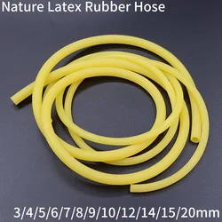 2M/5M Nature Latex Rubber Hoses High Resilient Elastic Surgical Medical Tube Catapult Hunting Slingshot Fitness Accessories
