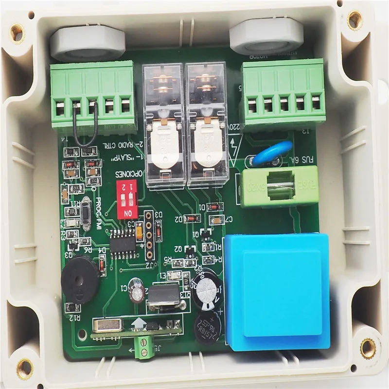 Scheda di controllo/scheda madre dell'otturatore del rullo di ca 220V per l'universale della porta del Garage con 10 telecomandi opzionali