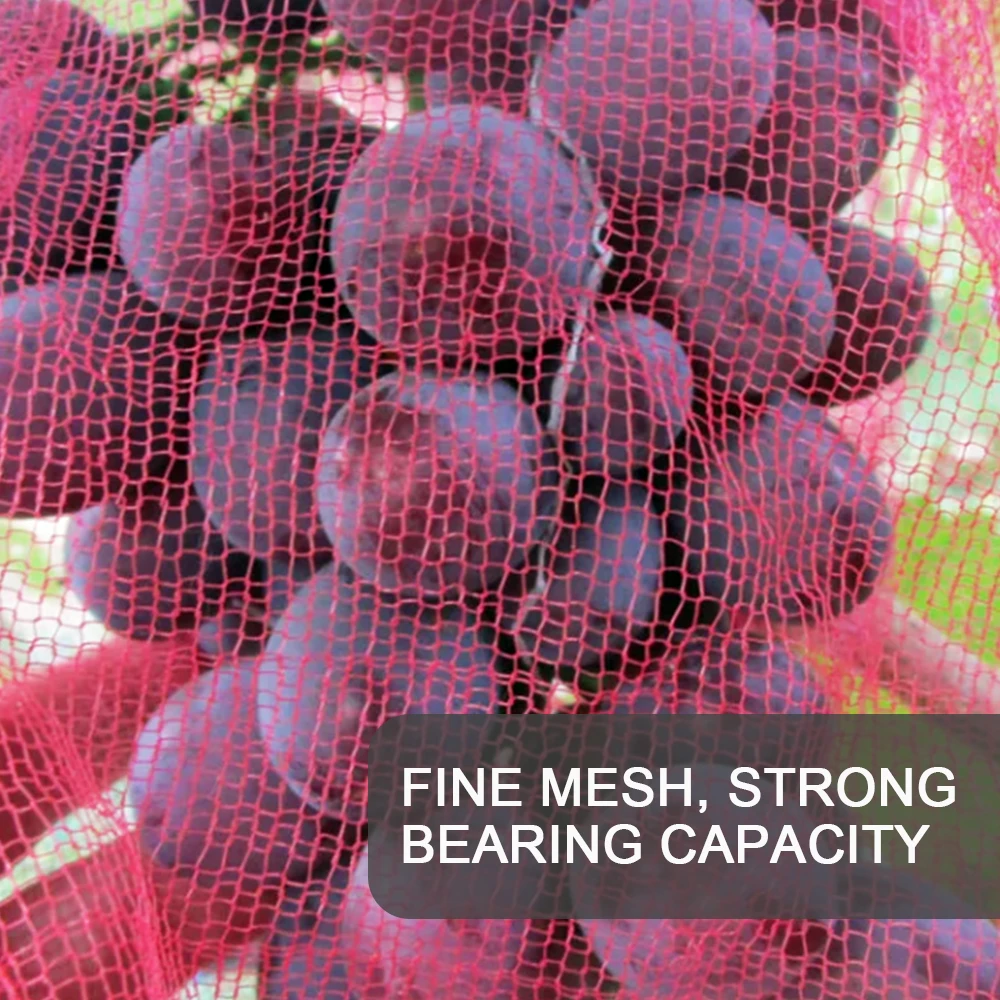 100 Pcs Bag To Protect The Grapes Breathable Bag With Gauze Mesh Belt Rope Wear-resistant, Mesh Anti-insect Bag