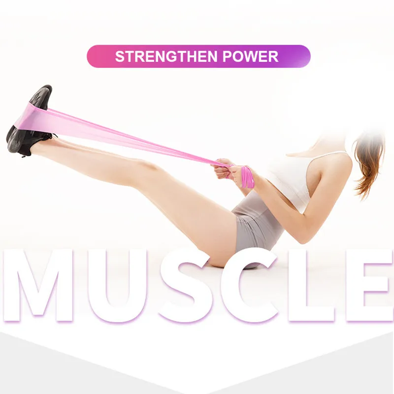 Lezyan اليوغا المقاومة المطاط اللياقة البدنية أربطة مرنة 0.3-1.1 مللي متر التدريب اللياقة البدنية اللثة بيلاتيس الرياضة معدات تدريب كروسفيت