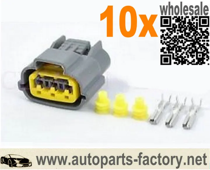 

longyue 10pcs Ignition Coil Connector Plug Harness for clips Skyline sr20 rb20 rb25 rb26 for Nissan