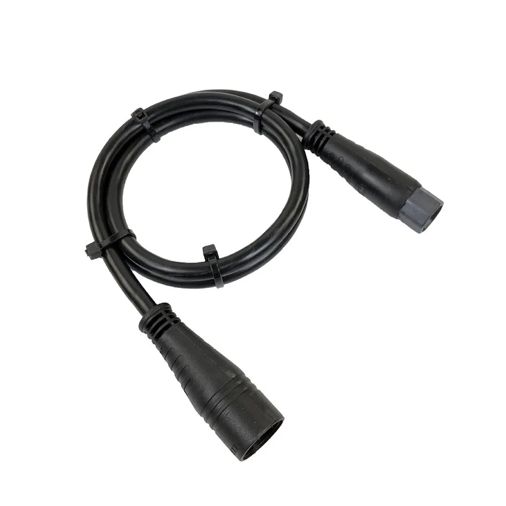 3 Pin 60cm E-bike Motor Extension Cable Waterproof Wheel Motor Extension Cable 1000W For Electric Bicycle Kit Parts