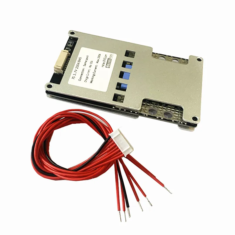 

24V inverter 3000W 7S BMS 200A 3.7V Li-ion Battery Protection Board for inverter 3000W