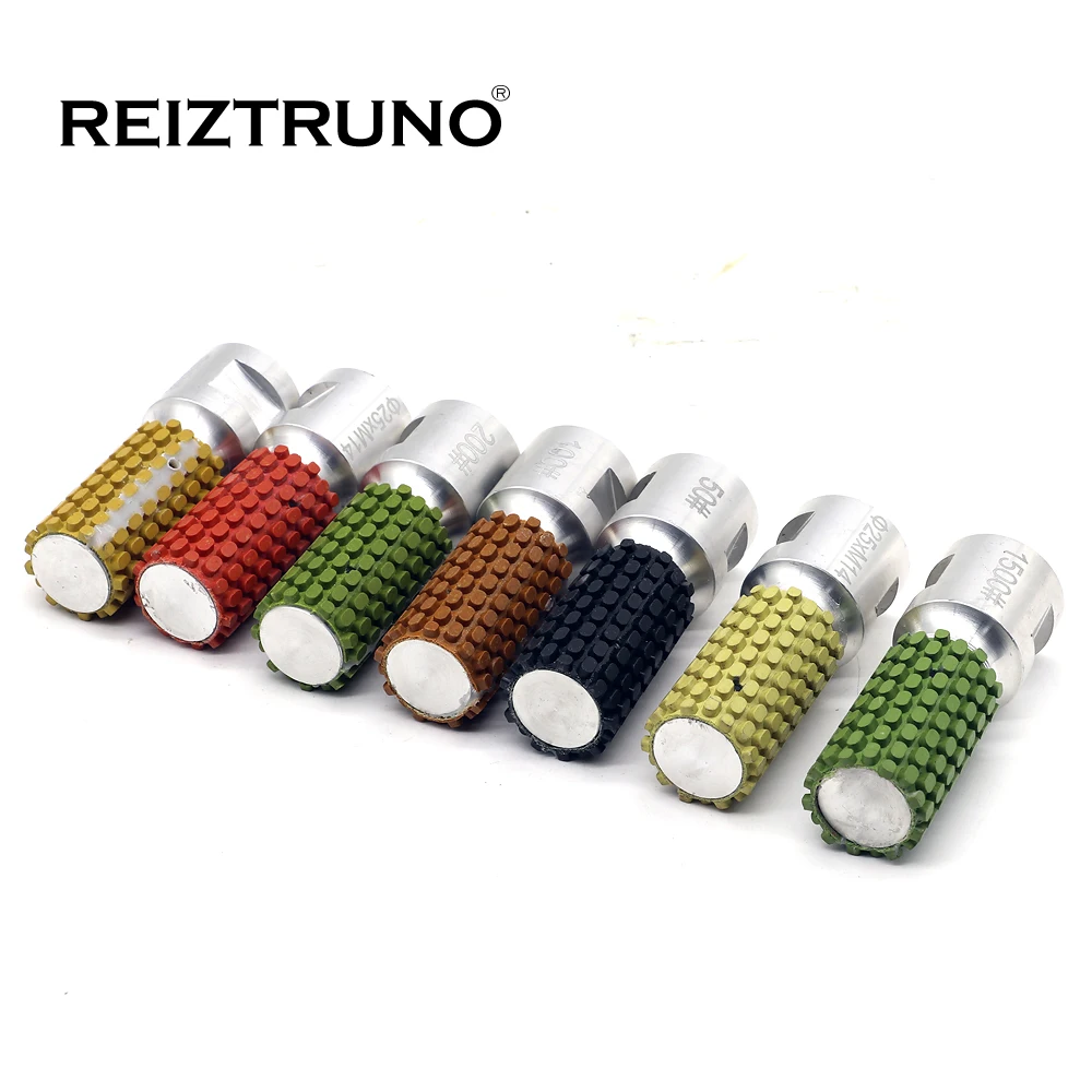 Reiztruno เพชรนิ้วมือบิตสำหรับหินแกรนิตแผ่นอ่างล้างจาน cutout และบดโดยเครื่อง CNC และ routers-M14,5/8 "-11,1/2" GAS ด้าย