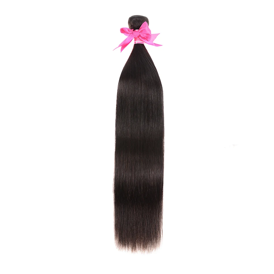 Mogonlian Steil Haar Extensions 28 30 Inch Remy Straight Menselijk Haar Bundels Bone Straight Bundels Deals Full Om Uiteinden