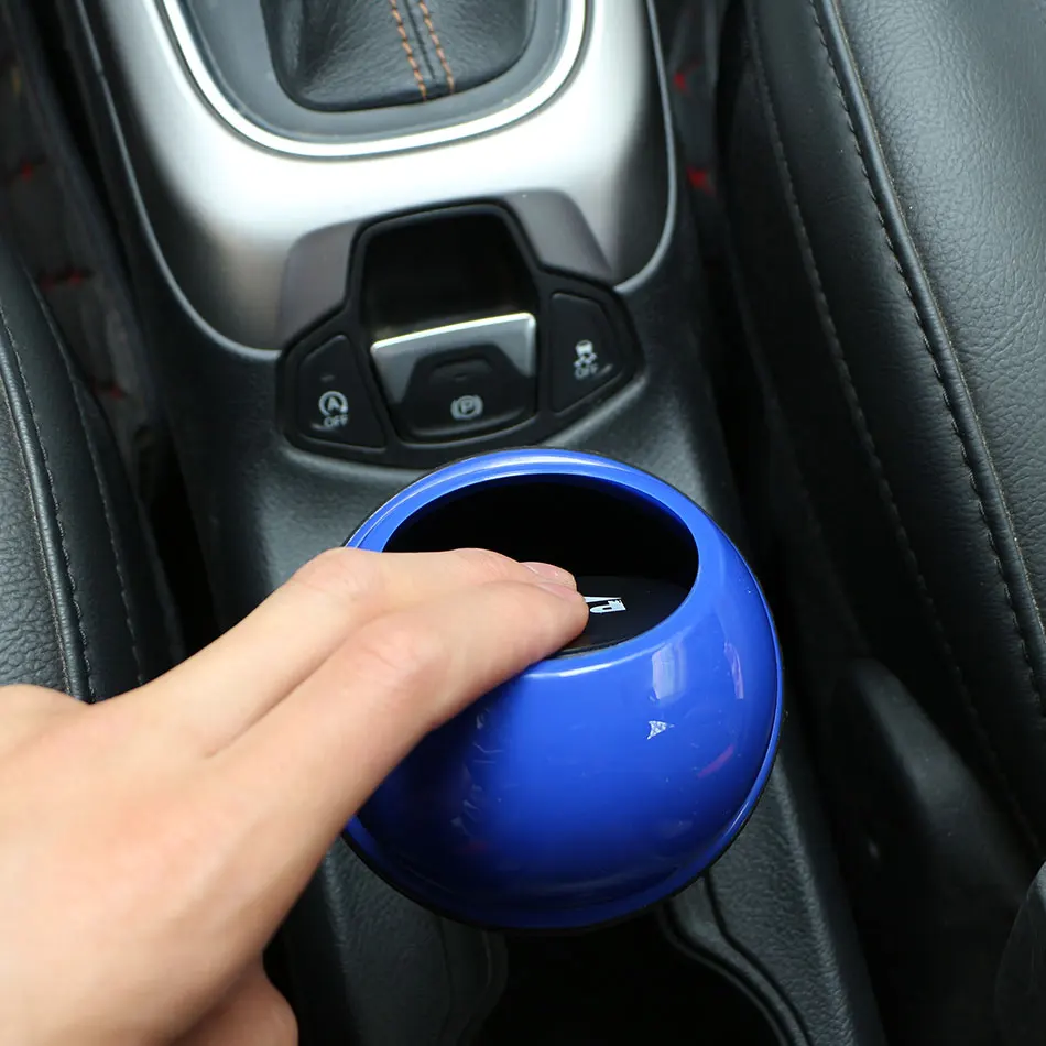Jameo Auto Car Trash Can Garbage Dust for Ford Focus 2 3 4 Fiesta Ecosport for Mondeo Kuga Escape Everest Explorer Ranger Ka - Image 4