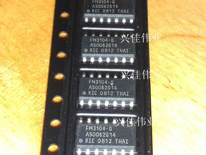 (5 Pieces) FM3104 FM3104-GTR SOP-14  I2C