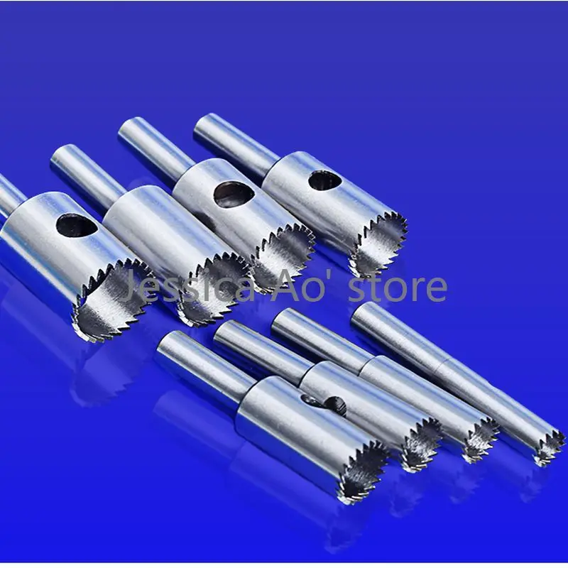 6-40mm White Steel Fine Tooth Buddha Beads Knife Wood Ball Milling Cutter Turning Tool 8mm Shank Beads Cutting Tools