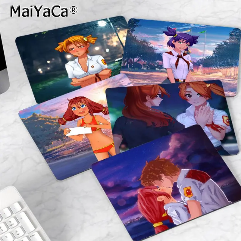 

MaiYaCa Beautiful Anime Everlasting Summer mouse pad gamer play mats Smooth Writing Pad Desktops Mate gaming mouse pad