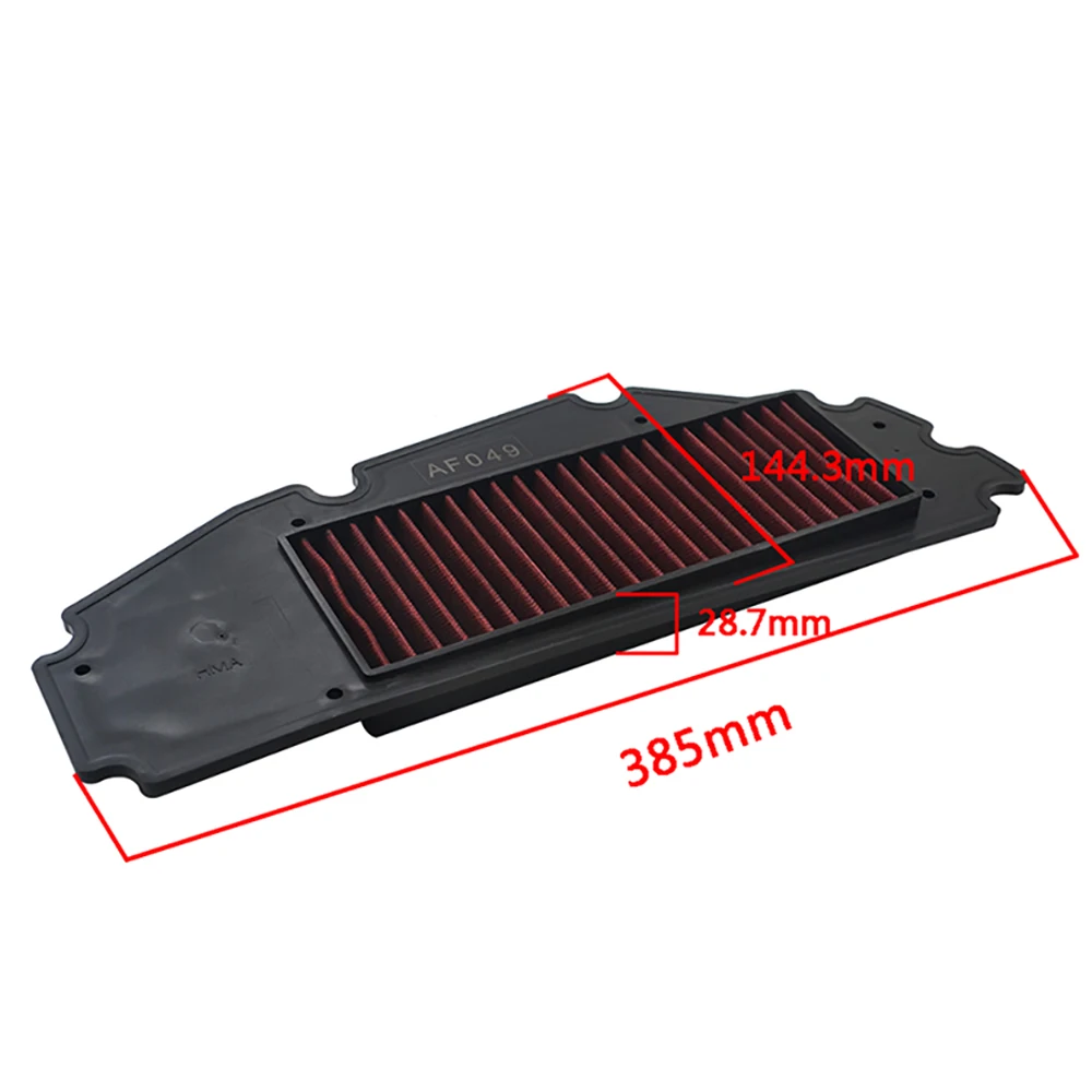 Motorcycle High Flow Non-woven Fabric Air Intake Filter Cleaner For SYM GTS300i CRUISYM300i RV250 GTS300 JOYMAX300 JOYMAX250