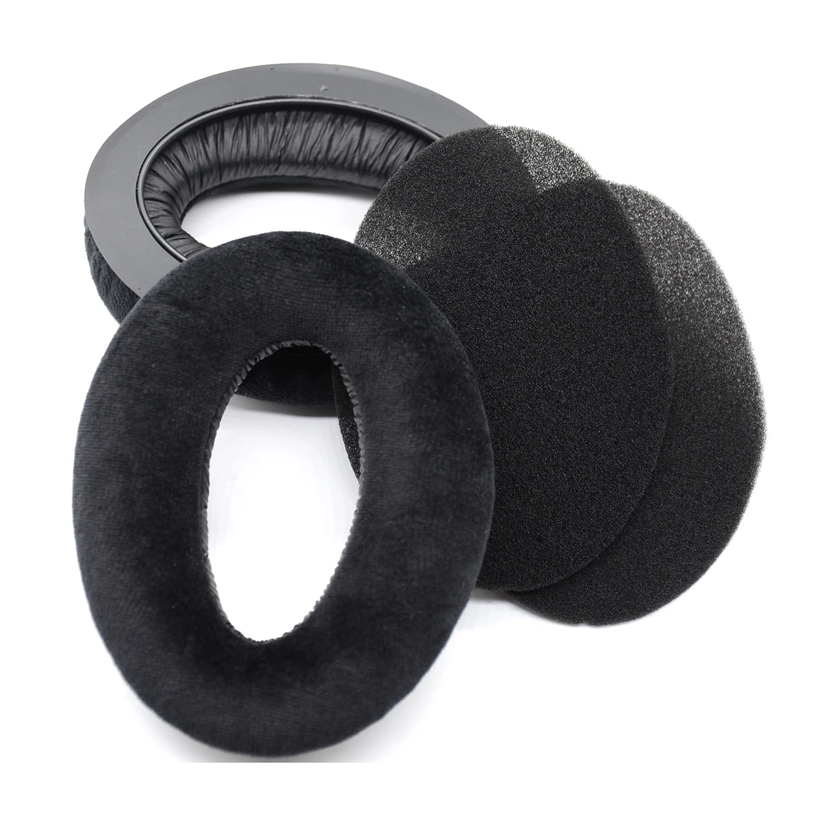 New Replacement Ear Pads Velvet Earpads Earmuffs with Headband For Sennheise HD545 HD565 HD580 HD600 HD650 HD265 Headphones