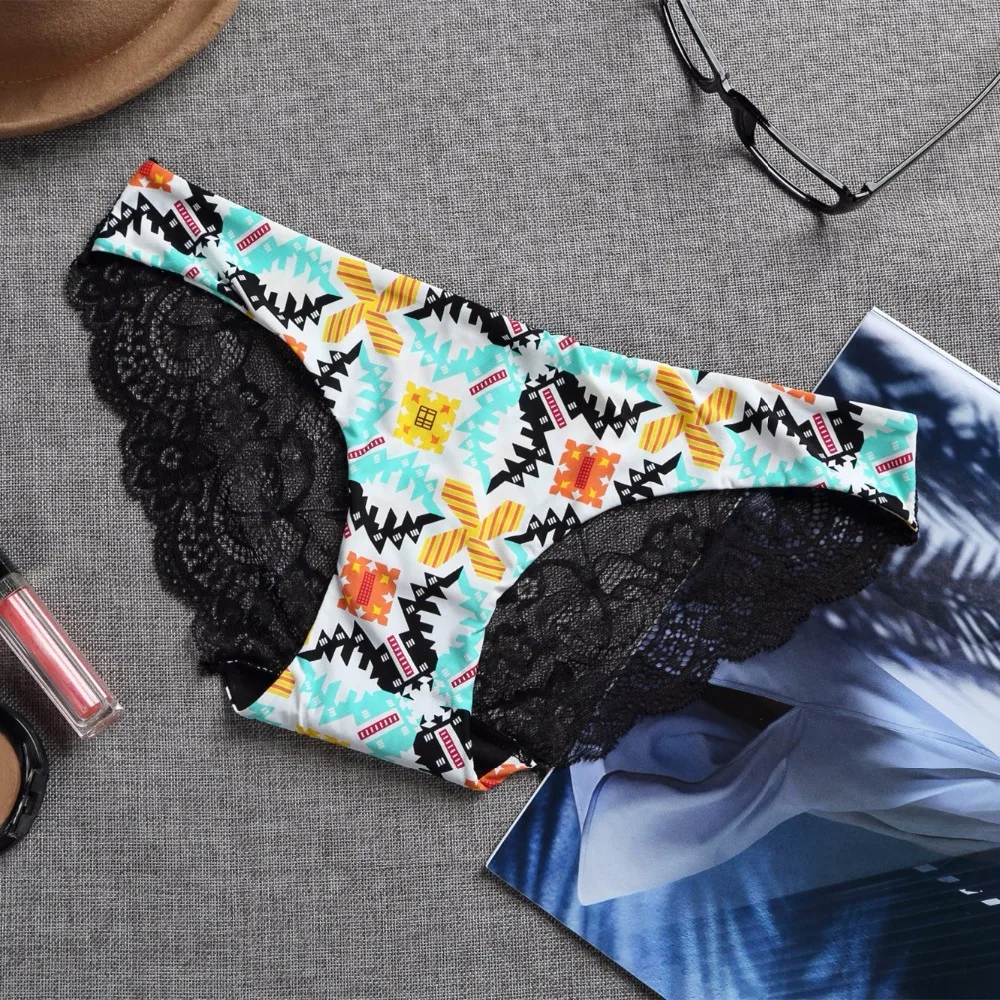 2017 Lace Women Sexy Panties Low Waist Hollow Transparent Panties Underwear Seamless G String Thongs 1pcs/lot dzk04