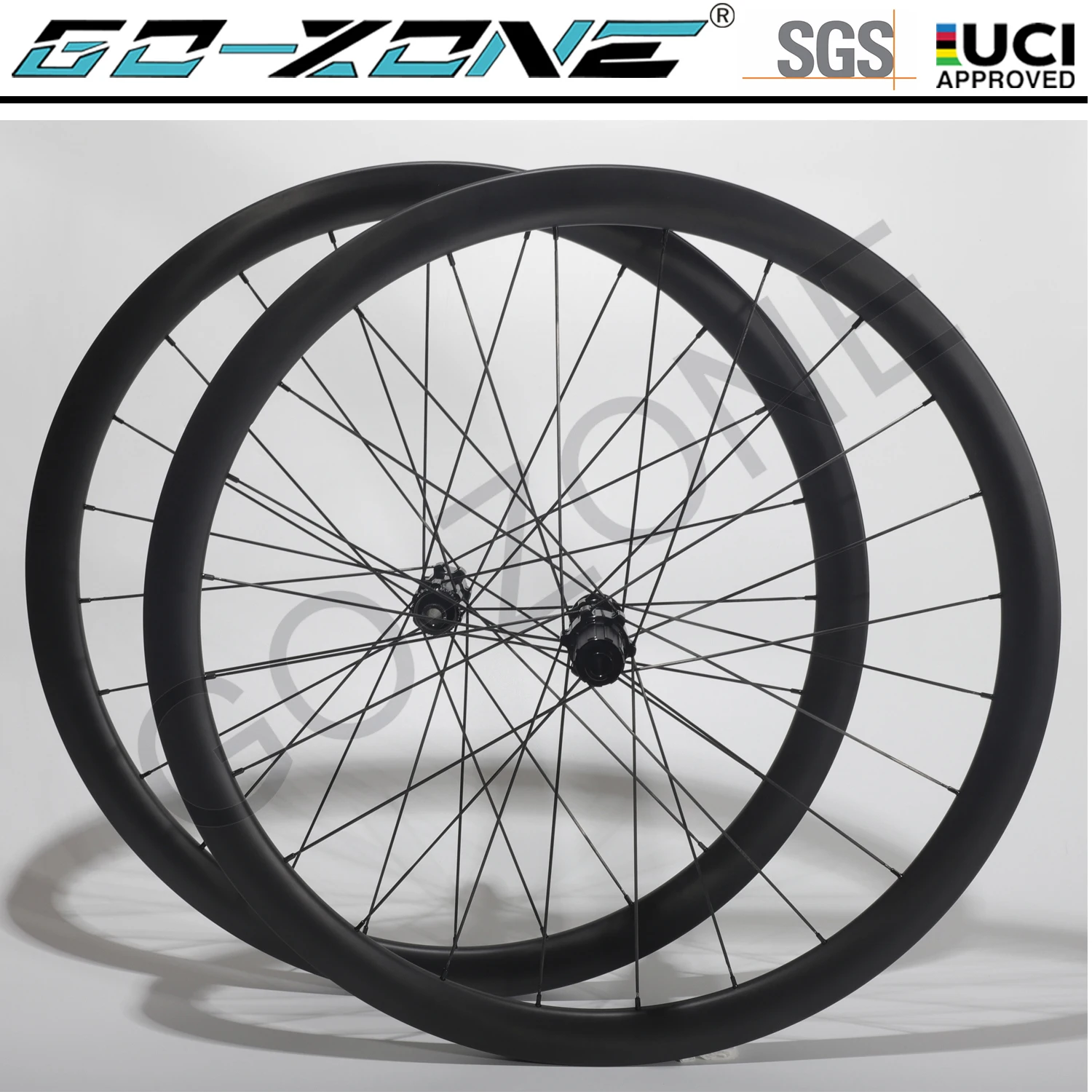 

Ceramic Hubs 700c Carbon Wheelset Disc Brake 26mm UCI Quality Clincher Tubeless Tubular GOZONE PRO4 Road Disc Brake Wheels