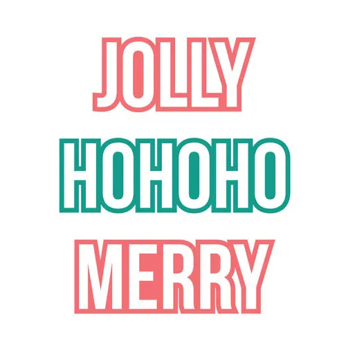 Merry และ Jolly ตัดโลหะตายตัดตายแม่พิมพ์การ์ดกระดาษ Craft แม่พิมพ์มีดใบมีด Punch Stencils