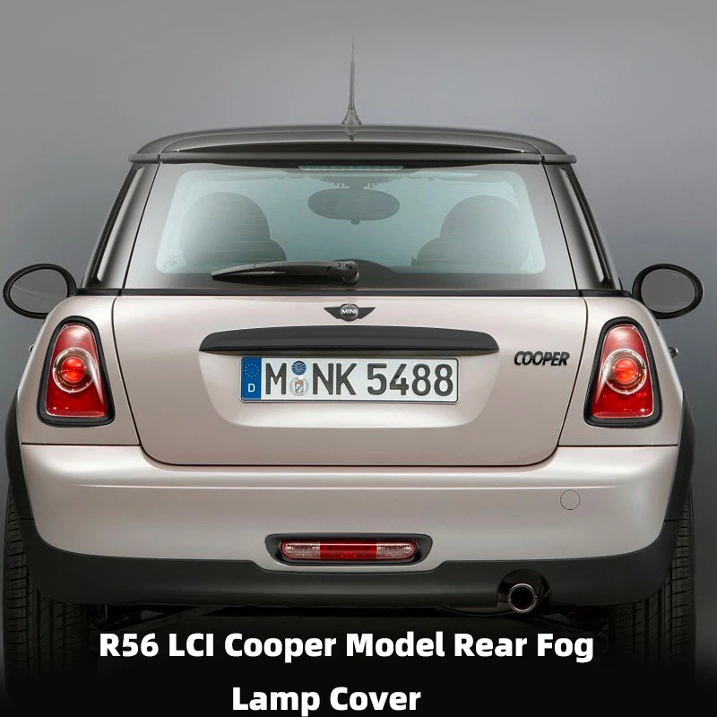 Rear Fog Lamp Cover Plastic Mateial Many Color Cooper Model For LCI Mini Cooper R56 R57 R58 R59