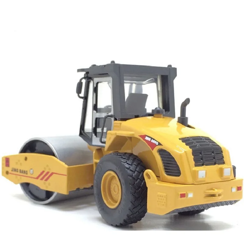 Huina 1815 1:60 Alloy Roller Car Model Diecast Metal Toy Vehicles Excavator Car Model Collection High Simulation Children Gift
