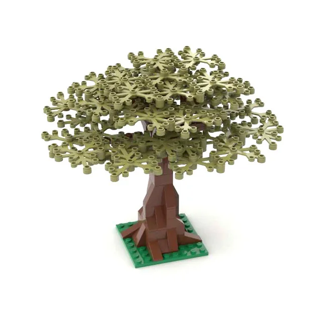 Enlighten Baustein City Lift the Cherry Avenue Road Tree Lernsteine Spielzeugjunge Geschenk – Keine Box – Detail 3