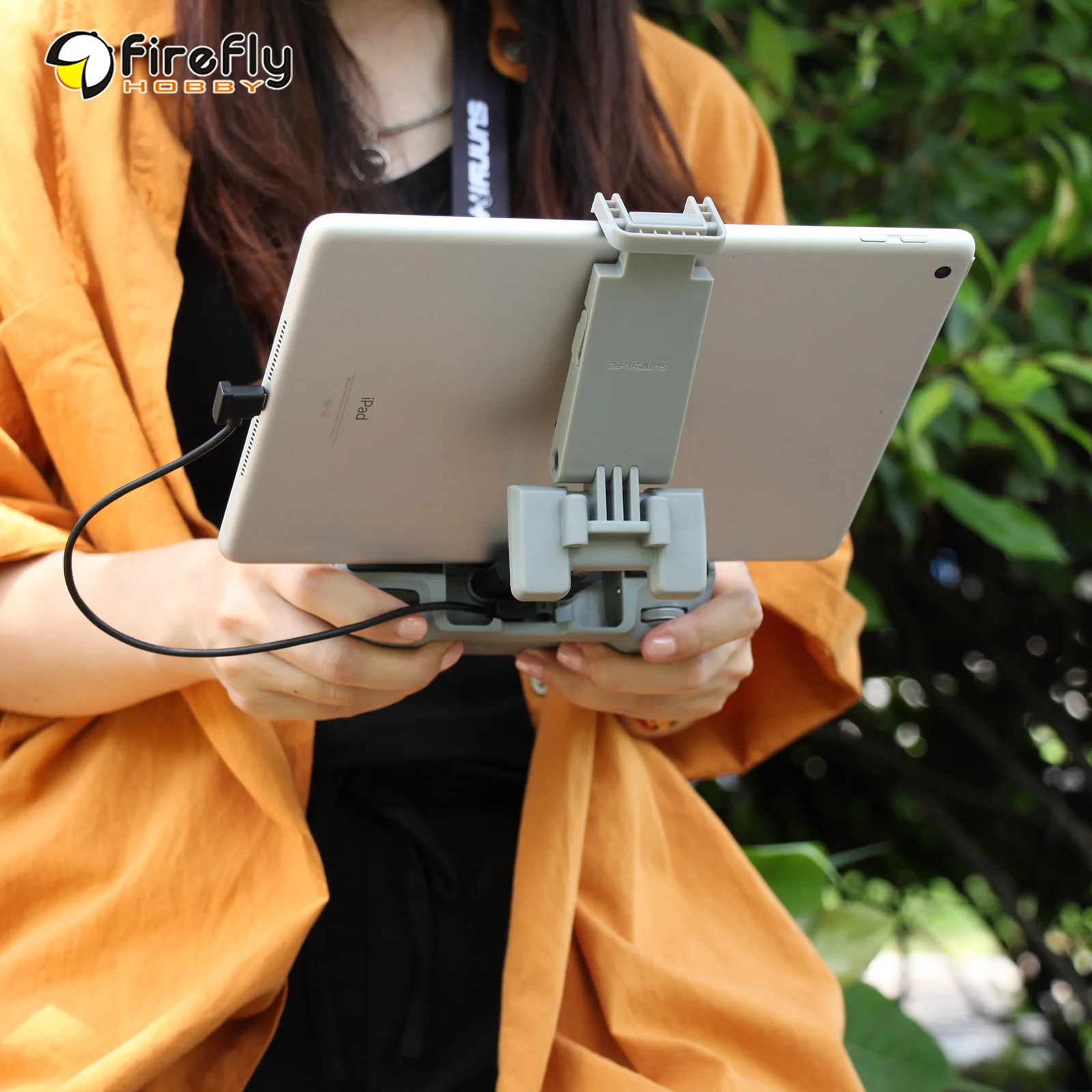 Sunnylife Tablet Holder Foldable Portable Bracket Clip for Mini 2/Air 2S/Mavic Air 2 Remote Controller