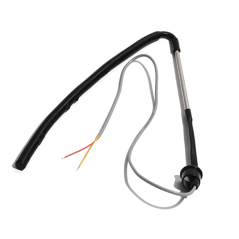 Sensor Suhu Pemanas Air Tenaga Surya Probe Level Air 30Cm 2 Core Series GB Black Rubber Side Mounting Tank Tube