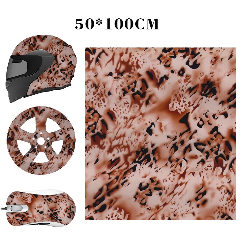 High Quality PVA Hydrographic Film Water Transfer Printing Hydro Trim 50x100cm