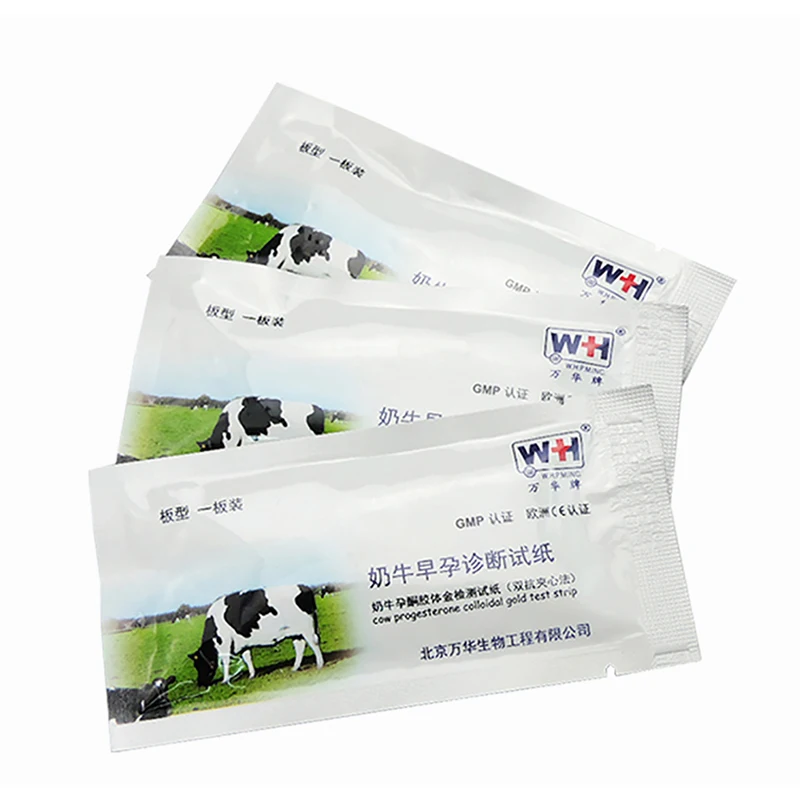 Cow Pregnancy Test Paper Cow Cattle Early Pregnant Detection Paper Pregnancy Detection Farm Equipment Testing Animal Supplies