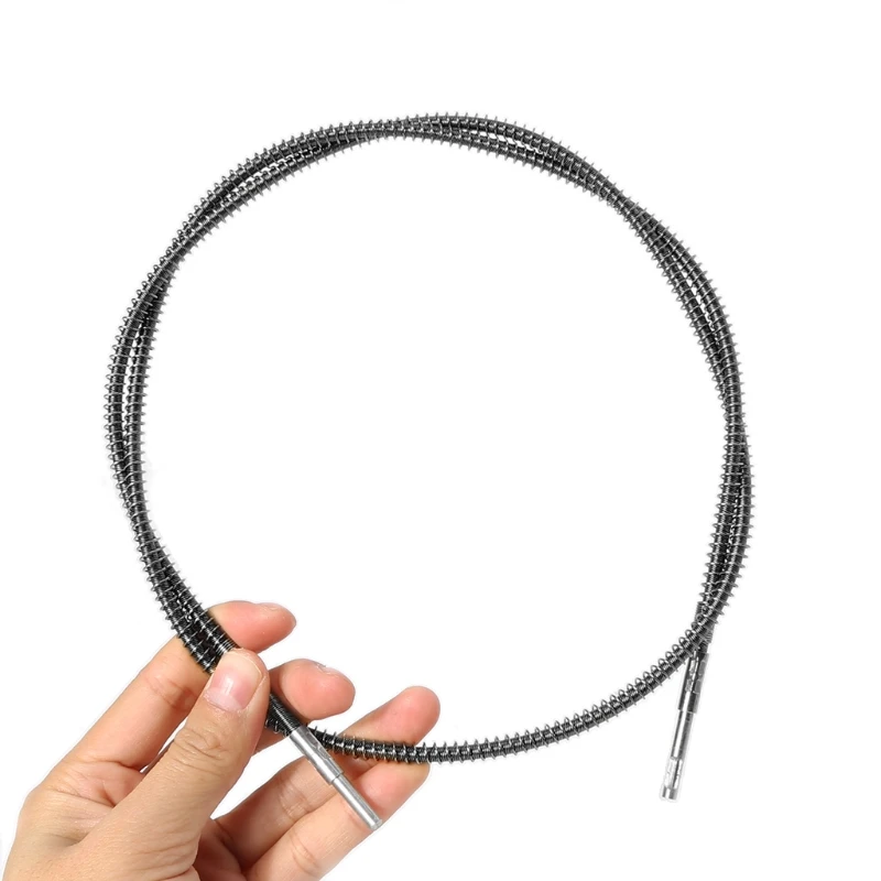 Motor de fresado colgante recubierto de resorte, amoladora, herramienta rotativa, eje Flexible, núcleo interno, 97cm