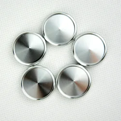 6 pièces 38mm Reliure Fournitures En Aluminium Anneau de Reliure Boucle Champignon Trou Liant avec Disque En Métal Reliure à feuilles mobiles