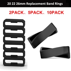 2-10pcs Rubber strap Belt Loop Keeper Square Loop Buckles Belt Holder Retainer Rings For Garmin Fenix 6X 6X 6 Pro 5X 5S 5 5 plus