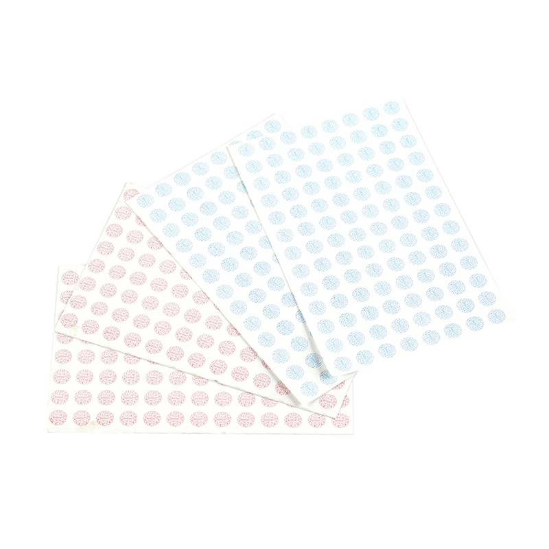 Pack guaranteed Void Tab Sticker Notepad Stationery writable Label Sticker Seal