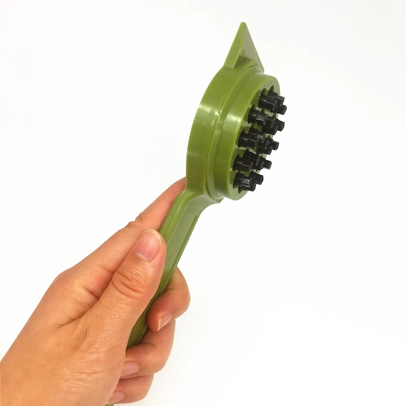 Fishing Scale Brush Graters Fast Remove Fish knife Cleaning Peeler Scaler Scraper Fish Skin Brush Scraping view 3