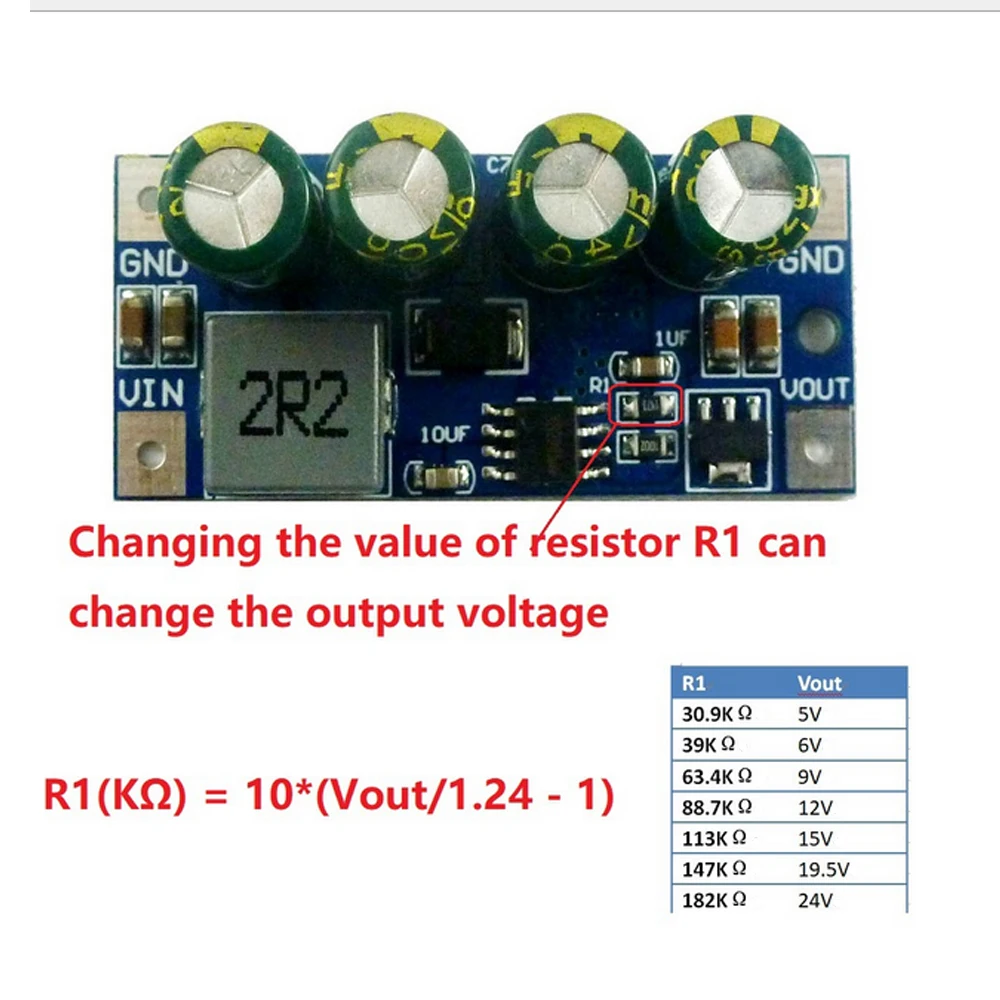 60W DC DC Converter Molude DC 3.7V-18V to 5V 6V 9V 12V 15V 19.5V Step-Up Boost for lead acid Car cigarette lighter PLC LED