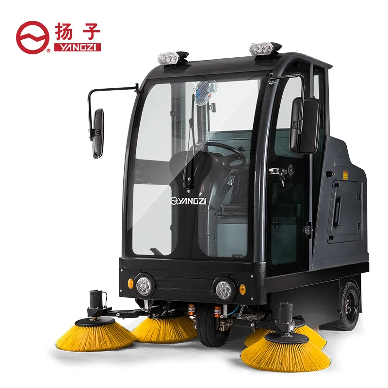 Yangzi YANGZI driving sweeper factory workshop property community large-scale sanitation electric vacuum sweeper